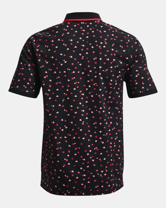 Men's UA Iso-Chill Floral Polo in Black image number 5